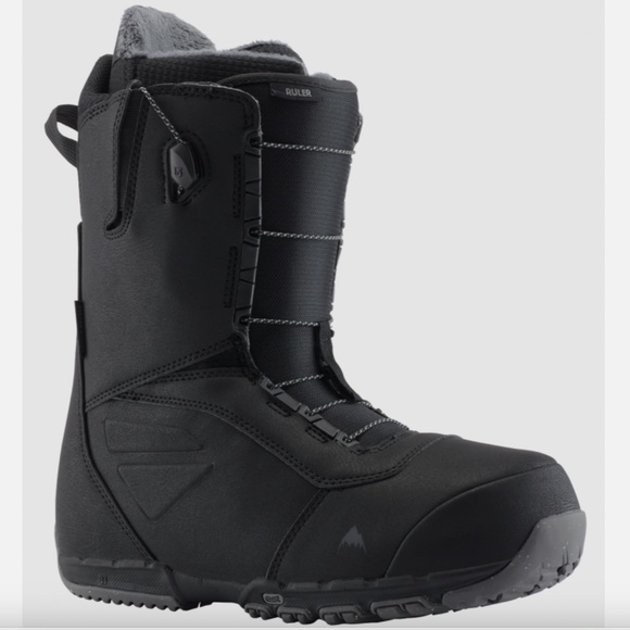 Burton Men's Ruler Snowboard Boots 10.5 Wide Black Speedzone Lacing Winter Sport - Picture 1 of 15